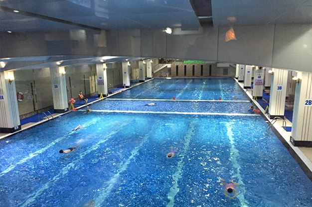 Bể bơi Hapulico Hà Nội có khả năng tự động điều chỉnh nhiệt độ theo thân nhiệt