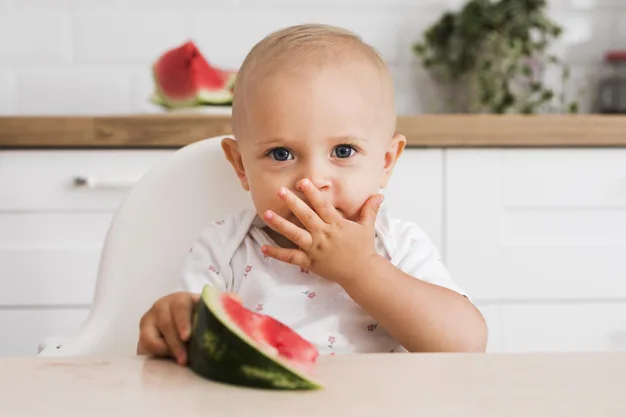 Theo khuyến cáo của Tổ chức Y tế Thế giới WHO, thời điểm bé ăn dặm thích hợp nhất cho bé là từ 6 tháng tuổi