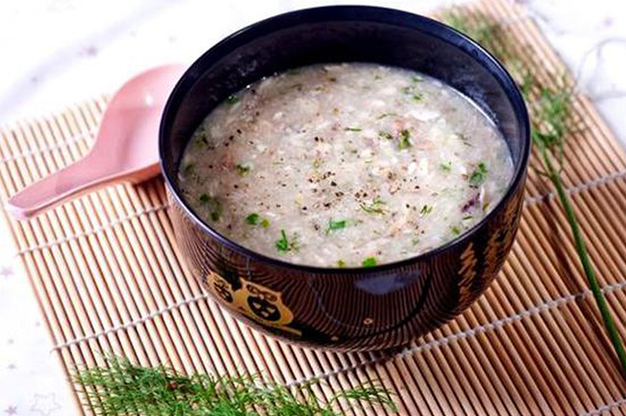 Snakehead fish porridge - Weaning menu for 9 months baby