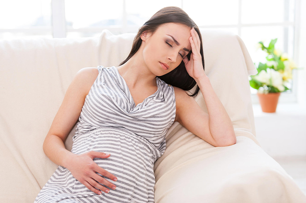 Huyết áp của mẹ bầu có thể sẽ tăng hoặc giảm so với lúc chưa có thai