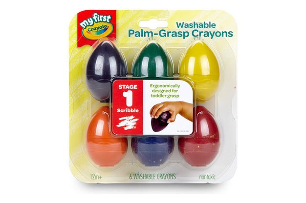Bút sáp màu hình trứng Palm-Grasp Crayons Crayola