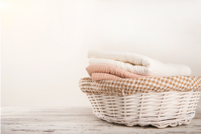 Sản phẩm giặt xả an toàn cho bé không nên lưu lại mùi hương lâu