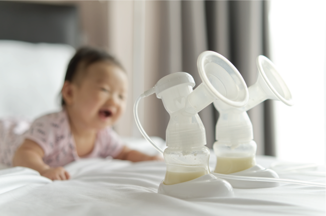 Máy hút sữa cũng là một phương pháp hiệu quả cho mẹ yêu bận rộn