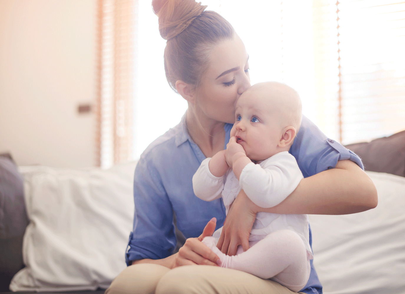 Đố Mẹ biết khi mang bầu ăn gì con trắng da?
