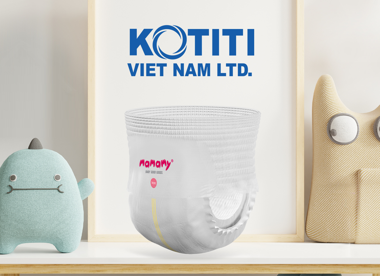 KOTITI tiêu chuẩn chất lượng uy tín dành cho bỉm tã trẻ em