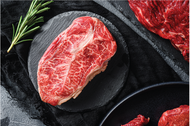 Thịt bò sở hữu hàm lượng protein và sắt rất cao