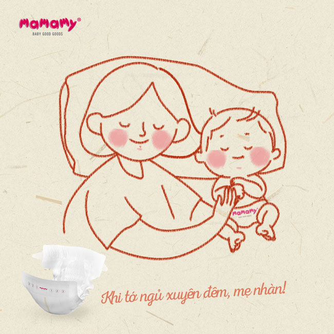 Mamamy luôn đem lại sự thoải mái nhất, những sản phẩm tốt nhất, an toàn nhất cho bé yêu