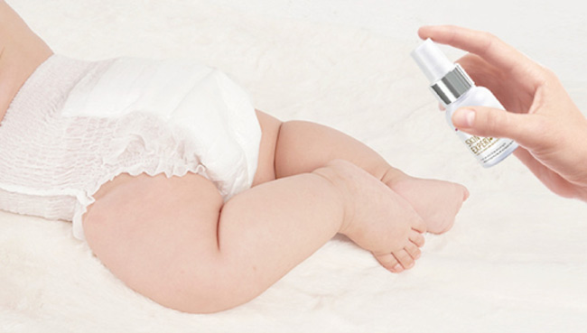 Ưu tiên sử dụng các sản phẩm trị hăm dạng xịt hiệu quả và an toàn hơn cho bé