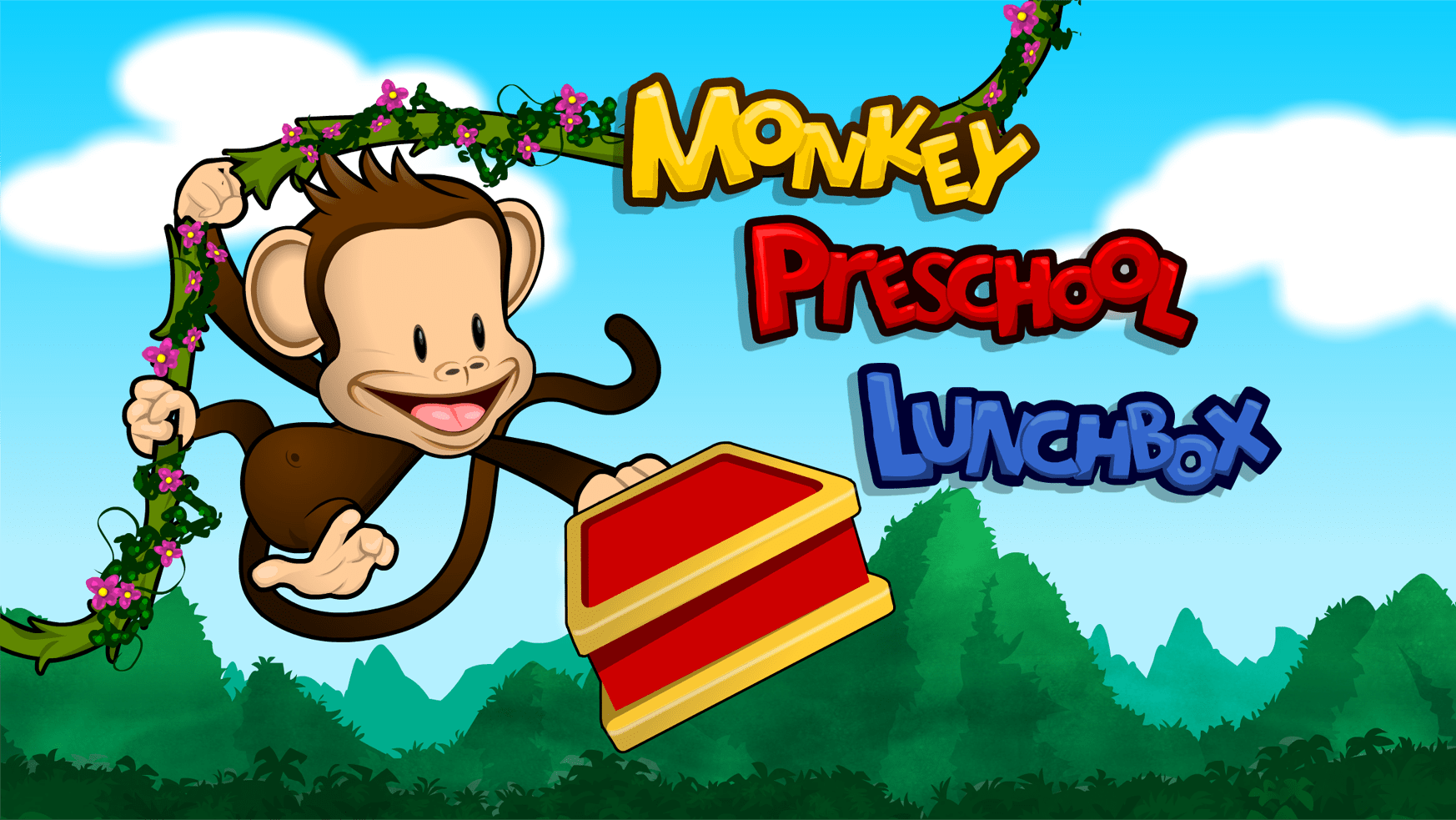 Trò chơi Monkey Preschool Lunchbox dành cho bé 2 tuổi