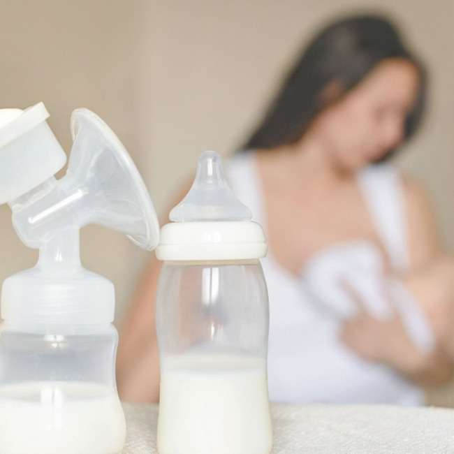 Hút sữa thường xuyên giúp sữa tiết nhiều hơn