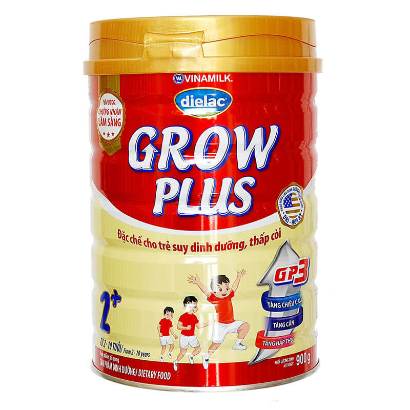 Sữa Dielac Grow Plus 2+ là sản phẩm đến từ tập đoàn sữa Vinamilk 