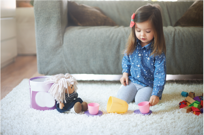 Trò chơi đồ hàng tại nhà giúp bé 3 tuổi luyện kĩ năng sống