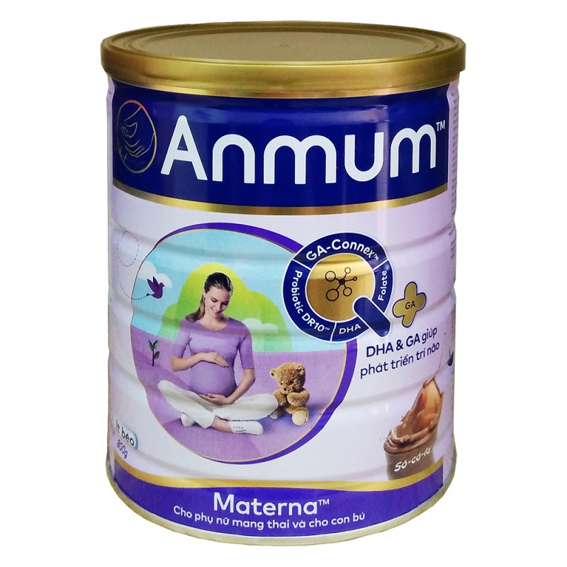 Sữa cho mẹ sau sinh chất lượng và uy tín: Sữa bầu Anmum Materna (Anmum)