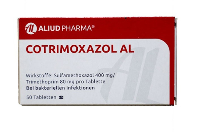 Thuốc co-trimoxazole (minh hoạ) 