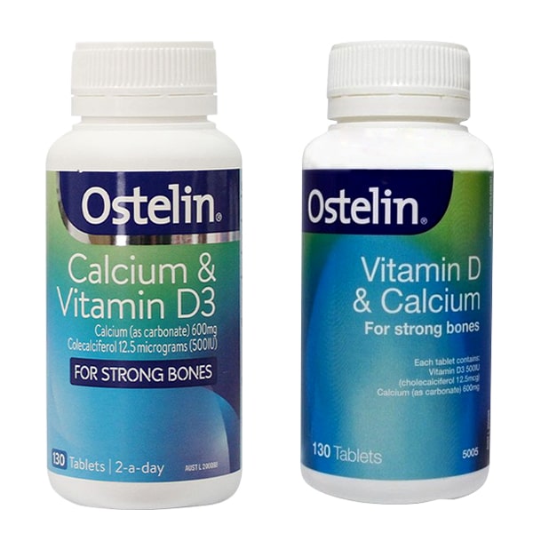 Ostelin Vitamin D3 & Calcium có xuất xứ từ Úc