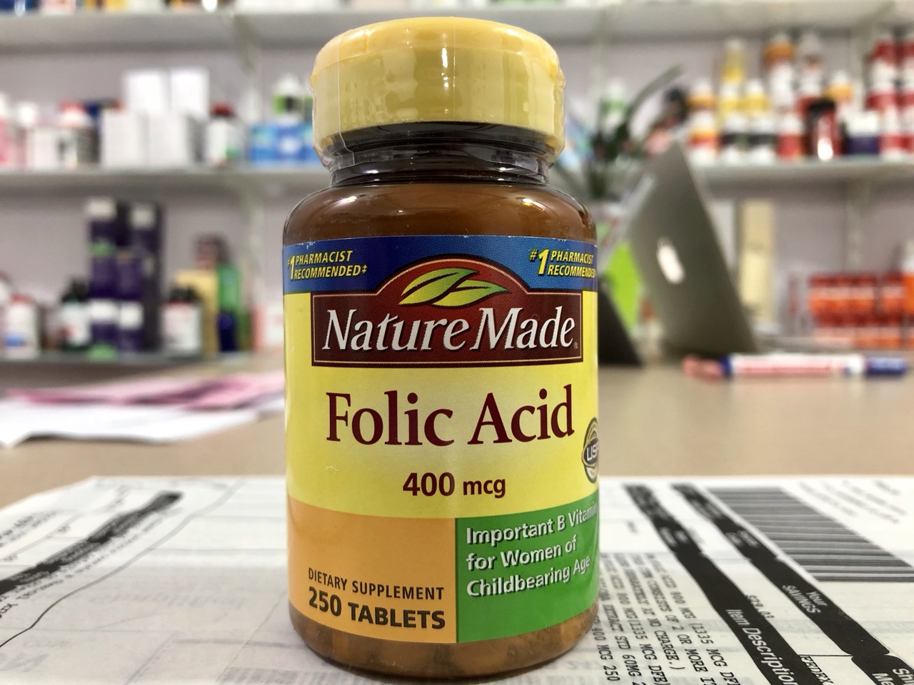 Acid Folic Nature Made của Nature Made Pharmavite tại Mỹ