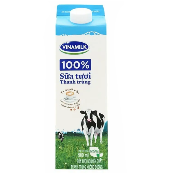 Sau sinh uống sữa tươi được không: Sữa tươi tiệt trùng