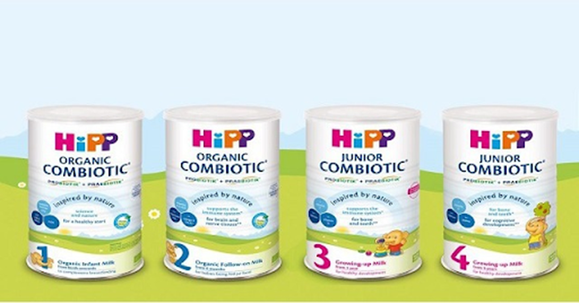 Sữa bột hữu cơ HiPP Organic Combiotic