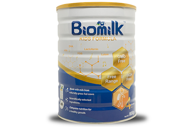 Sữa Úc Biomilk 4 cho bé phát triển toàn diện