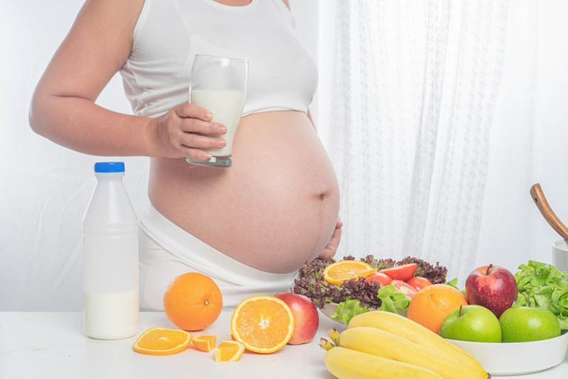 Chế độ dinh dưỡng đóng vai trò quan trọng đối với sức khỏe của mẹ