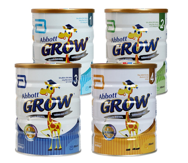Sữa Abbott Grow phù hợp cho mọi lứa tuổi
