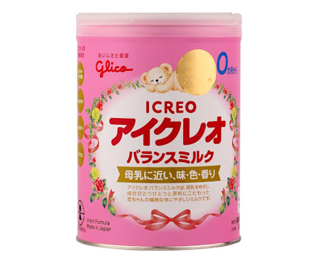 Sữa nội địa Glico cân bằng dưỡng chất Icreo 0