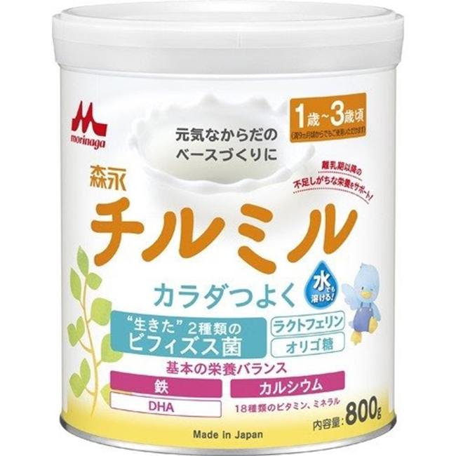 Sữa nội địa Nhật Morinaga dành cho bé 1 đến 3 tuổi