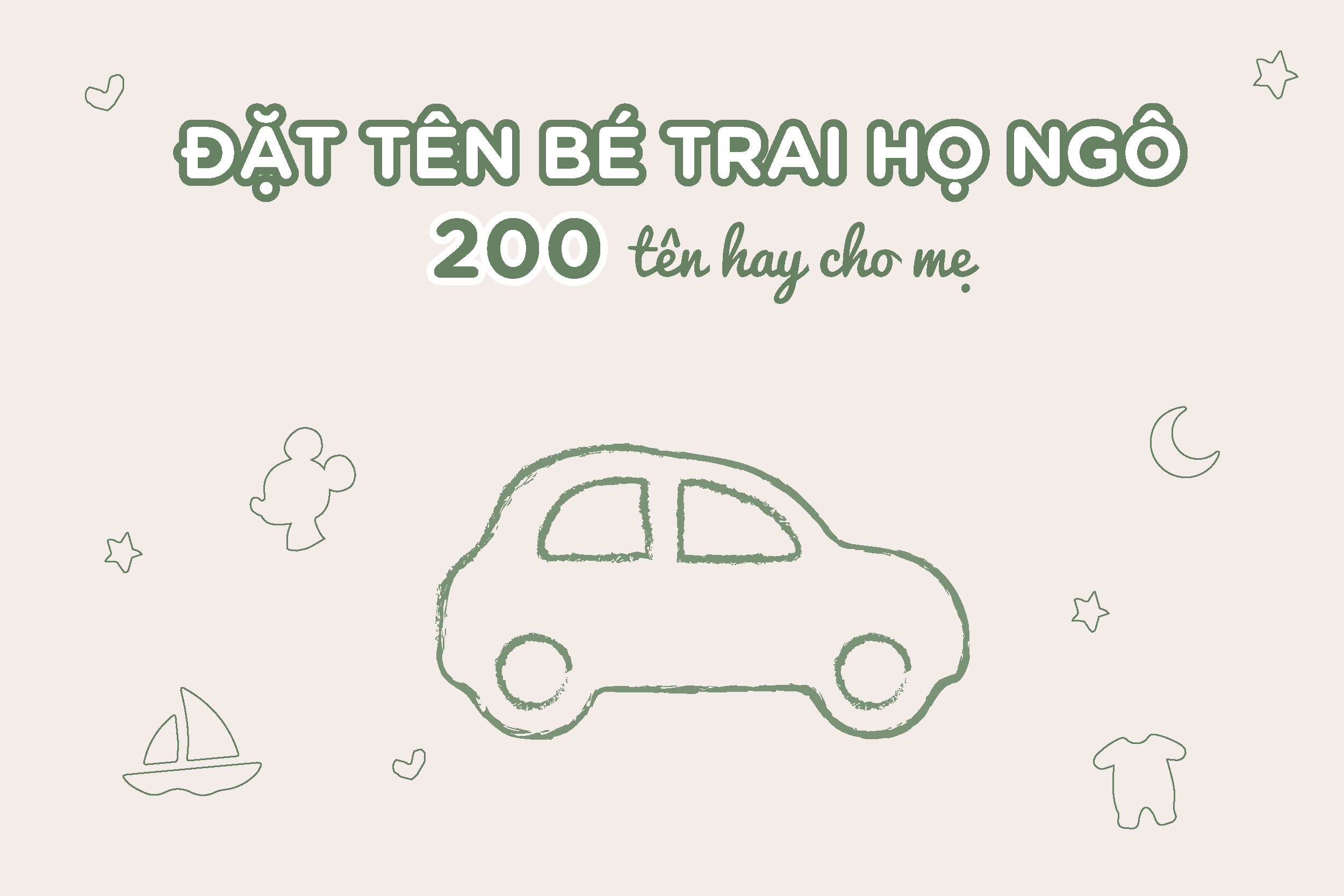 200+ Tên bé trai họ Ngô 2023 ý nghĩa nhất, hợp phong thủy nhất!