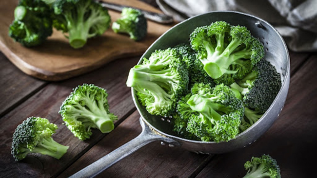 Bông cải xanh đáp ứng nhu cầu sắt cần thiết cho cơ thể