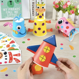 Top 5 cách làm đồ chơi bằng cốc giấy siêu đơn giản tại nhà cho mẹ và bé!