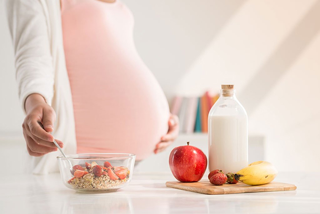 Chế độ dinh dưỡng cho mẹ mang thai
