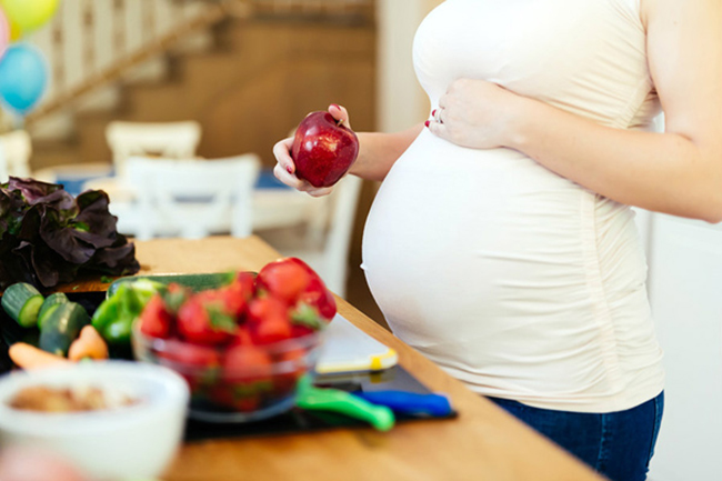 Mẹ bầu nên bổ sung đa dạng chất dinh dưỡng