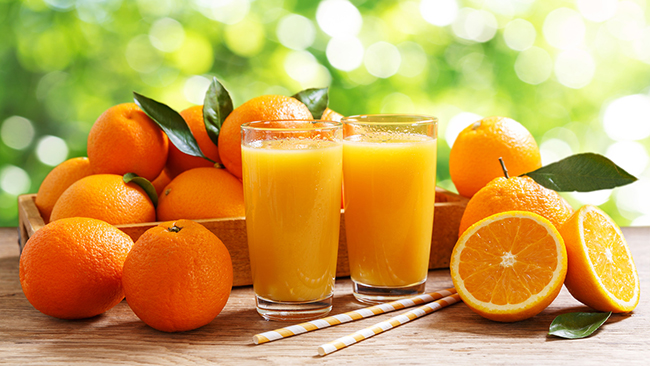 Nước cam giúp tăng cường hệ miễn dịch