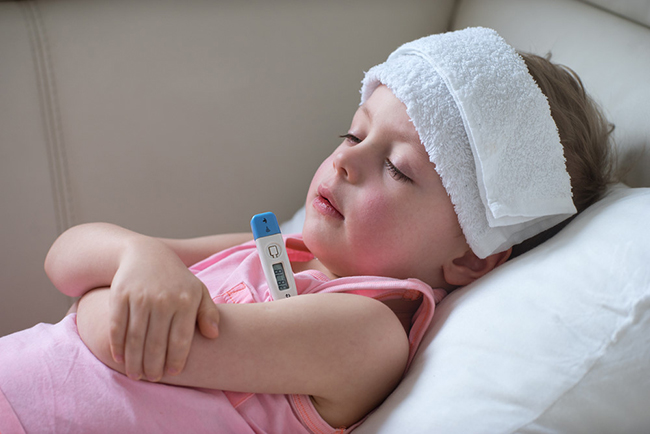Trẻ bị cúm A sốt bao lâu?