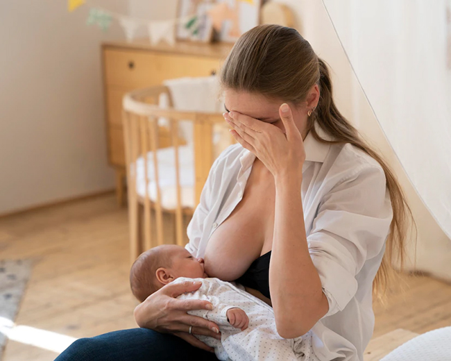 Cách gọi sữa về sau sinh thường với nguyên nhân từ mẹ