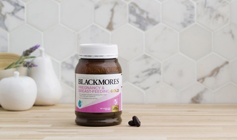 Blackmores Pregnacy Gold viên uống tổng hợp được nhiều mẹ bầu tin dùng