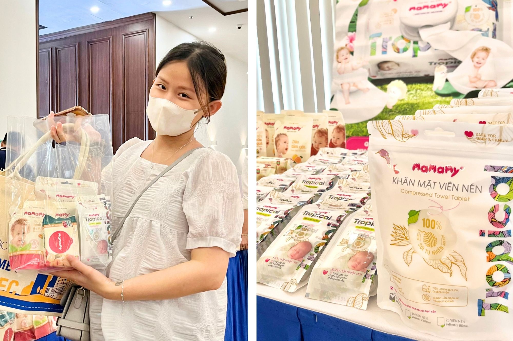 Mamamy trao tặng hàng trăm bộ sản phẩm chăm sóc mẹ và bé tại các bệnh viện Miền Bắc