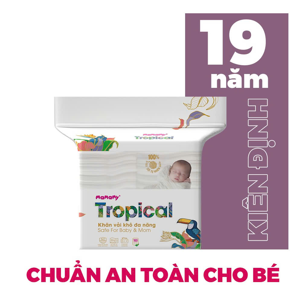 Khăn khô Mamamy Tropical