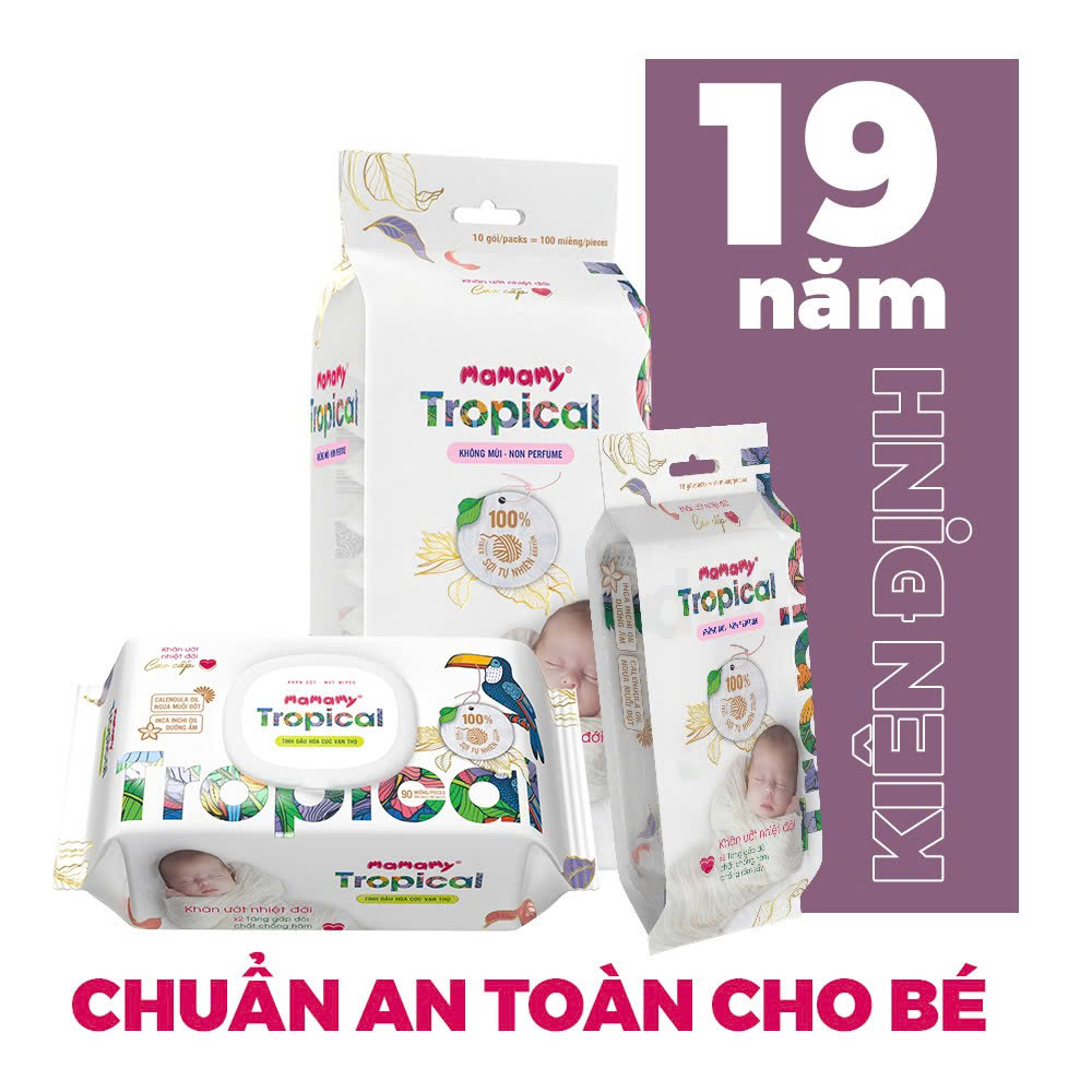 Khăn ướt Mamamy Tropical